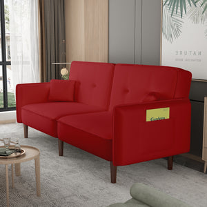 Greatime FF2604 fabric Convertible Sofa (More Colors Available)