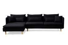 Load image into Gallery viewer, Greatime S2604 Fabric Reversible Sectional Sofa (More Colors Available)
