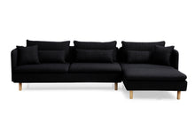 Load image into Gallery viewer, Greatime S2604 Fabric Reversible Sectional Sofa (More Colors Available)
