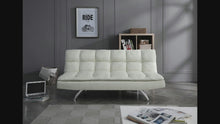 Load and play video in Gallery viewer, Greatime FF2602  Fabric Convertible Sleeping Sofa (More Colors Available)
