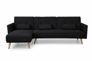 Greatime S2601 Fabric Convertible Sectional Sofa (More Colors Available)