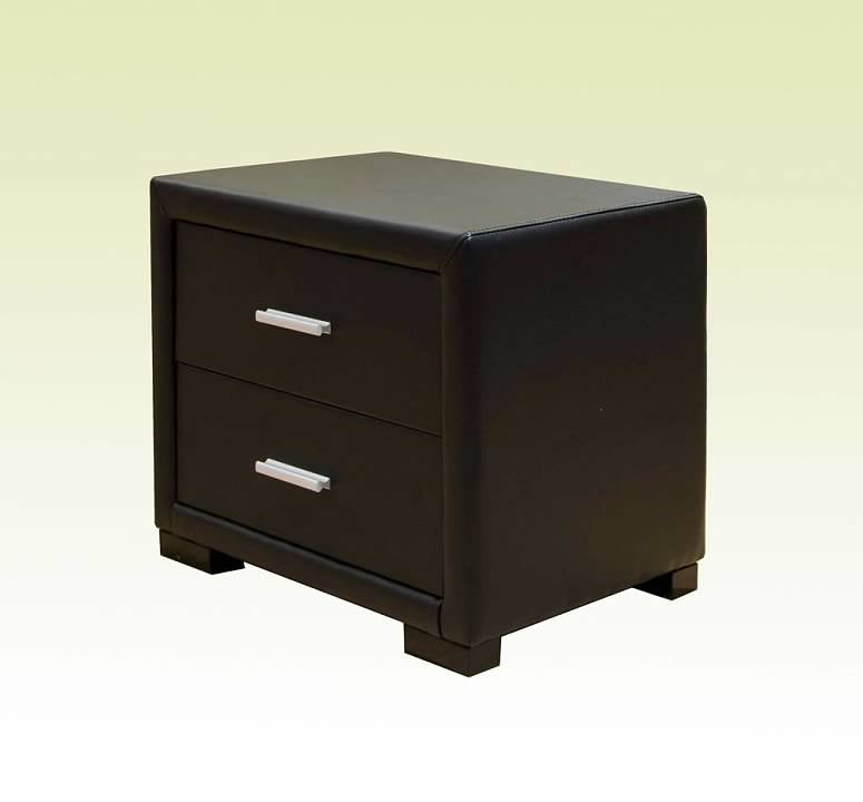 Greatime NL001 Leatherrette Nightstand (More Colors Available)