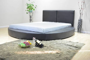 Greatime B1159 Modern Round Shape Platform Bed (More Colors Available)