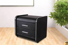 Load image into Gallery viewer, Greatime NL1002 Modern Vinyl Nightstand (More Colors Available)
