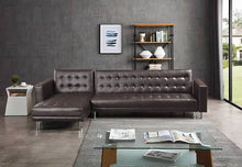 Load image into Gallery viewer, Greatime S2605 Leatherette Convertible Sectional Sofa (More Colors Available)
