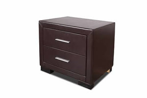 Greatime NL001 Leatherrette Nightstand (More Colors Available)