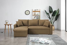 Load image into Gallery viewer, Greatime S2602 Fabric Convertible Sectional Sofa (More Colors Available)
