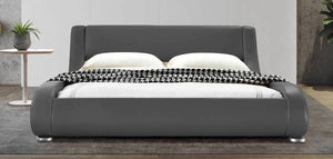 Greatime B1070 Contemporary Upholstered Platform Bed (More Colors Available)