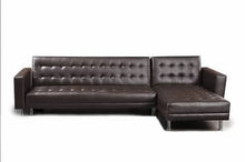 Load image into Gallery viewer, Greatime S2605 Leatherette Convertible Sectional Sofa (More Colors Available)
